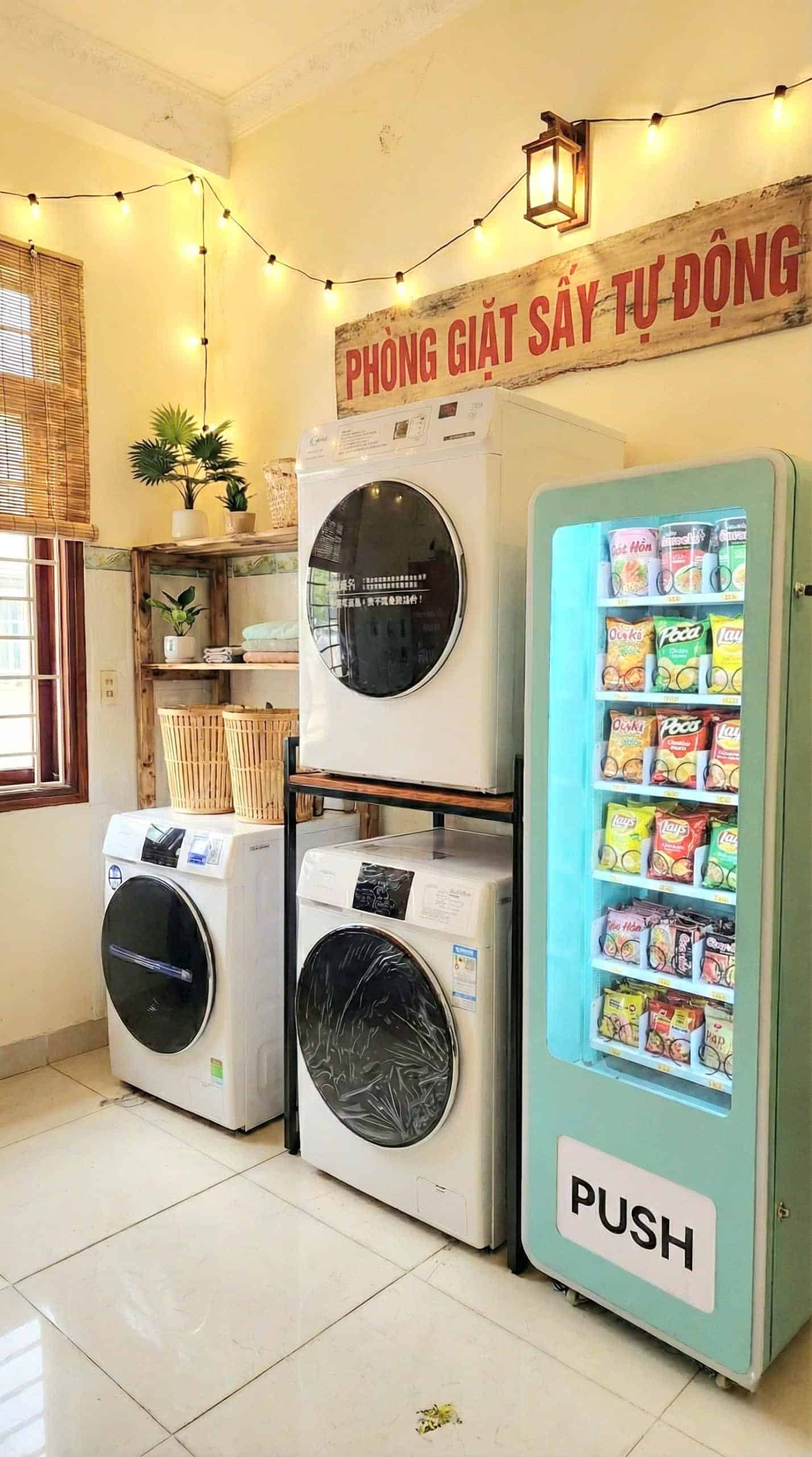 Giặt sấy thông minh cho nhà trọ