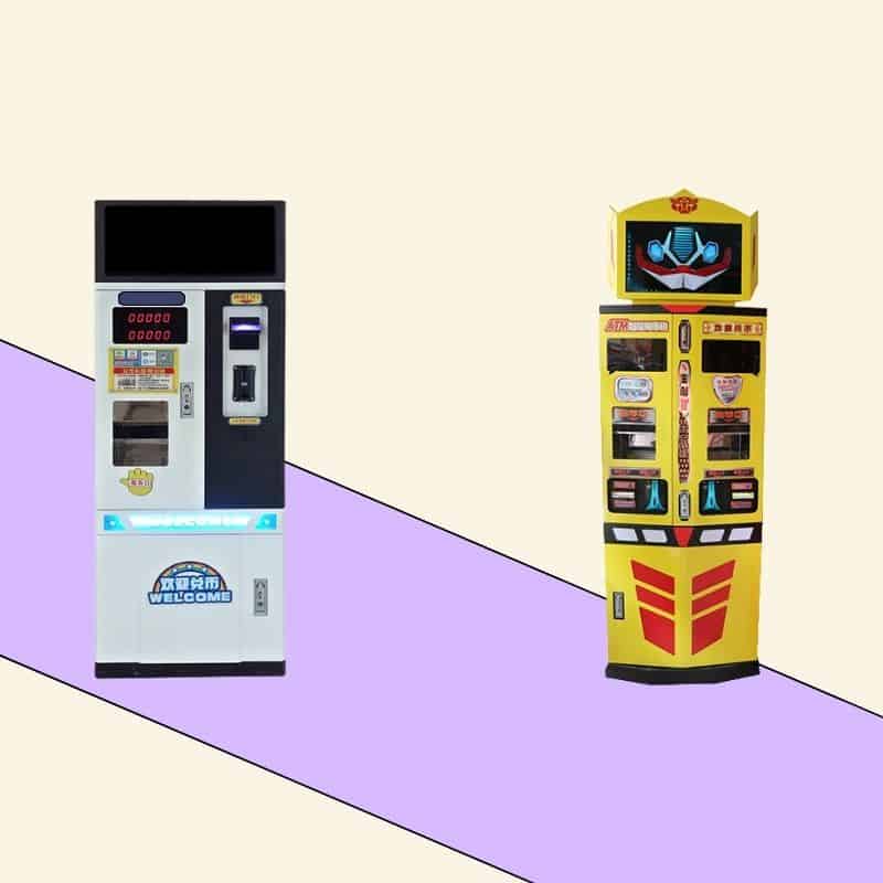 Máy Bán Xu Tự Động Thanh Toán QR