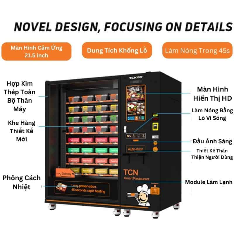 Máy Bán Hàng tự động Thanh Toán QR