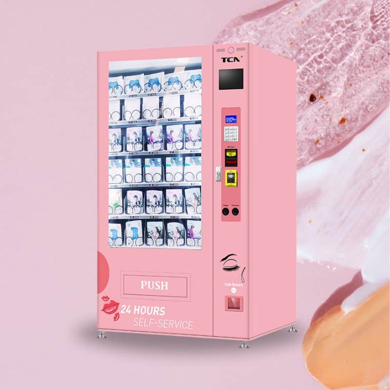 Máy Bán Hàng Tự Động Bán Mỹ Phẩm Và Mặt Nạ