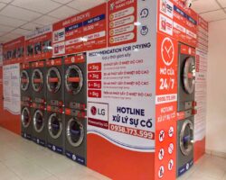 Cửa hàng giặt sấy tự động – không nhân viên