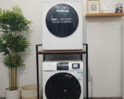 combo máy giặt máy sấy QR